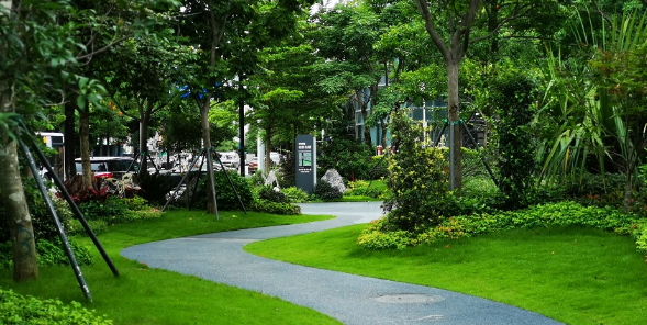 淺談園林綠地工程中園路的施工技術