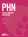 PUBLIC HEALTH NUTRITIONпԺׅ^(q)